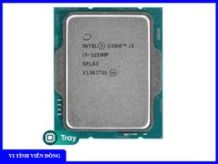 CPU Intel Core i3 12100F / 3.3GHZ Turbo 4.3GHZ / 4 nhân 8 luồng / 12MB / LGA 1700 - Tray