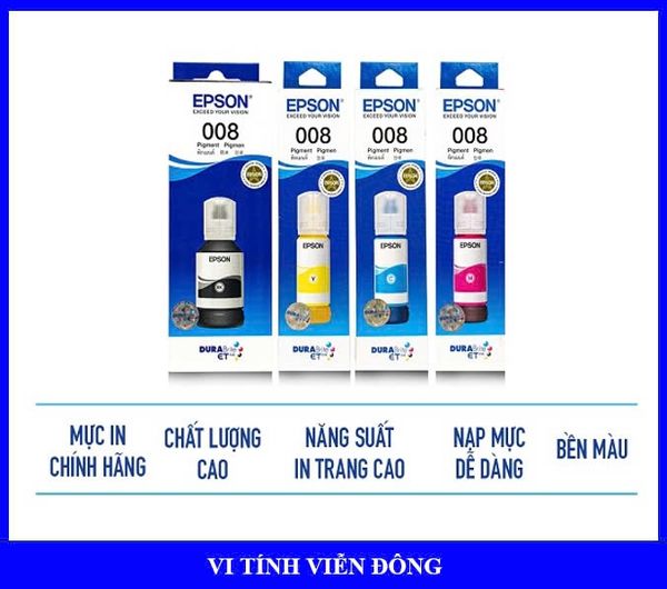 Mực Epson 008 C13T06G200 - C