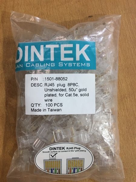 Đầu RJ45 DINTEK 5E (88052)
