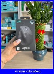 Chuột không dây Bluetooth + đầu thu USB Logitech Lift Vertical