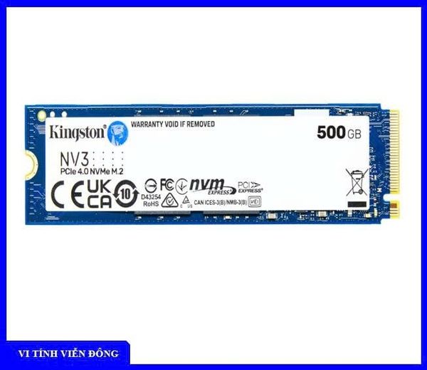 Ổ cứng SSD Kingston NV3 500GB PCIe 4.0 x4 M.2 NVMe (SNV3S/500G)