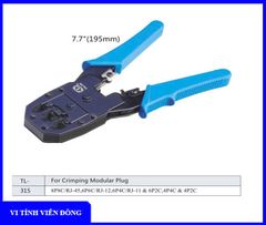 Kềm bấm mạng TL - 315 (màu xanh dương)