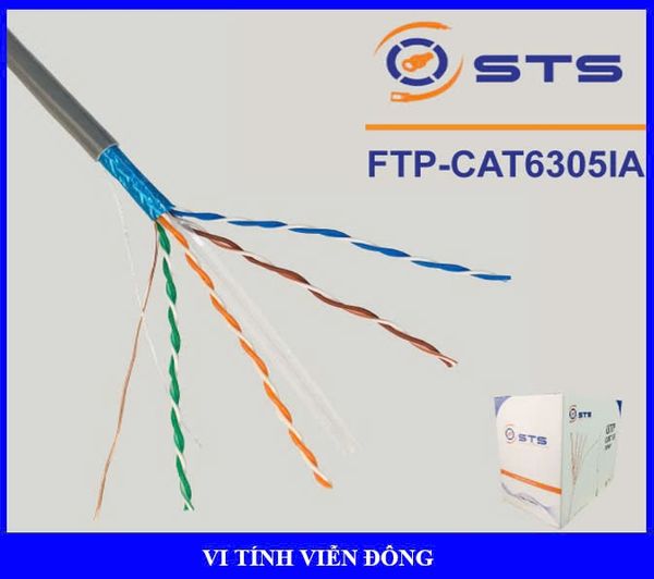 Cáp mạng STS FTP Cat6 M305IA (có chống nhiễu) - Lẻ