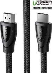 Cáp HDMI 5m chuẩn 2.1 Ultra HD 8K@60Hz sợi cotton (HD140) Ugreen 80405