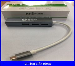 Hub đa năng Type C -> 3 USB 3.0 + Lan MH051 M-Pard