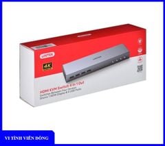 Bộ switch KVM HDMI 4 vào 1 ra + 4 USB 4K V306A Unitek