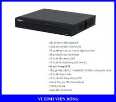 Đầu ghi hình camera IP 16 kênh DAHUA DHI-NVR2116HS-S3-VN