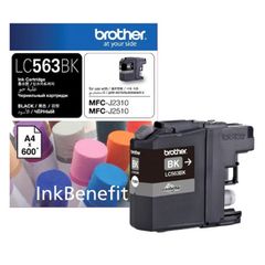 Mực in Brother LC563BK