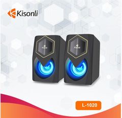 Bộ 2 loa vi tính Kisonli L-1020 (Công suất: 3W x 2)