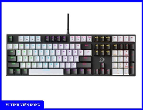 Bàn phím cơ Gaming Dare EK810X Rgb - Switch Blue (Black - Grey)