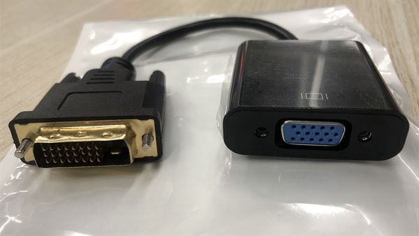 Cáp DVI-D 24-1K 0.2m --> VGA L BX004