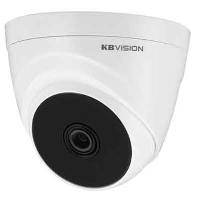Camera Dome KB Vision 4 in 1 KX - A2112C4 (CVI, TVI ,AHD, Analog, Tầm xa hồng ngoại: 20m, tự điều chỉnh công suất chống lóa)