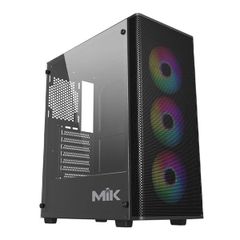 Case MIK Aion 3FA - ATX (Black) (Tặng 3 Fan)