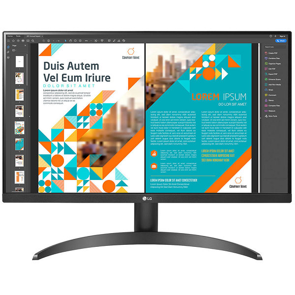 Màn Hình LCD LG 24QP500-B (23.8 inch - 2K - 2560x1440 - IPS - 75Hz - 5ms - FreeSync - HDR10 - GamingMode)