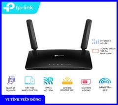 Bộ Phát Wifi TP-Link Archer MR400 Băng Tần Kép 4G LTE AC1200
