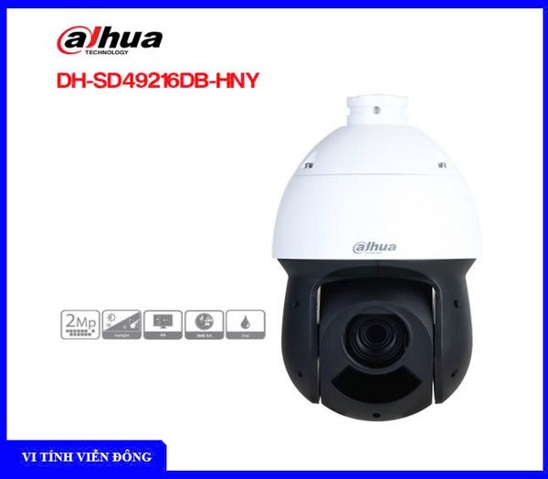 Camera IP Speed Dome 2MP DAHUA DH - SD49216DB - HNY