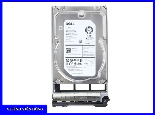 Ổ cứng Dell 4TB 7.2K NL SAS 12Gbps 3.5 inch Hot Plug (0XWM1W) - BH 36 Tháng