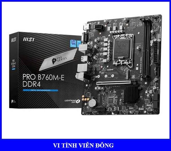 Mainboard MSI PRO B760M-E DDR4 LGA 1700