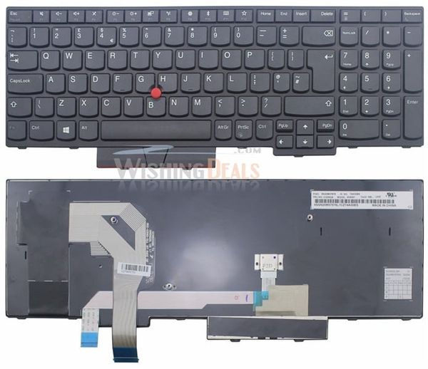 PHÍM LENOVO T570 =CÓ CHUỘT GIỮA= (BH 6TH)