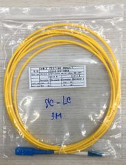 Dây nhảy quang SC-LC Single Mode SX 3.0mm, 3M