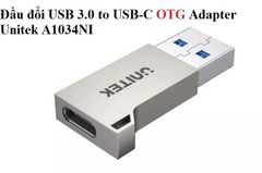 Đầu chuyển USB 3.0 --> Type C A1034NI Unitek