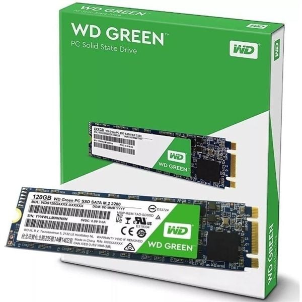 Ổ cứng SSD 240GB WD Green 240GB SATA SSD M.2 2280 WDS240G3G0B