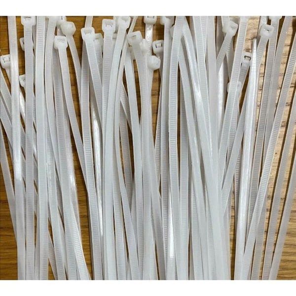Dây rút nhựa trắng 30cm (100 sợi/ bịch)