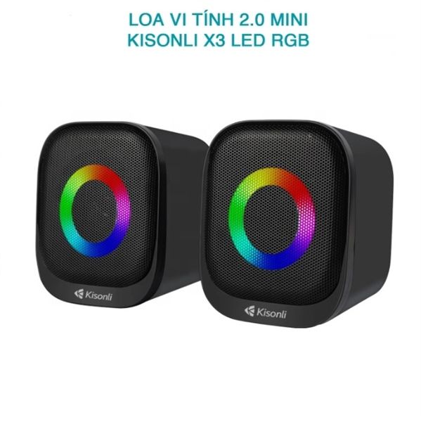 Bộ loa X3 2.0 Kisonli 3W*2 (2 loa)