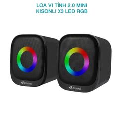 Bộ loa X3 2.0 Kisonli 3W*2 (2 loa)