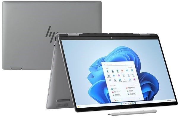 Laptop HP ENVY X360 14-fc0084TU A19BTPA (Intel Core Ultra 7 155U | 32GB | 1TB | 14 inch 2.8K | Win 11 | Bạc)