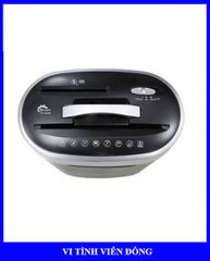 Máy hủy tài liệu Silicon PS-508M (8 tờ A4 70gsm/lần, 16 lít, 3,5kg, 70W, hủy ID card/CD/ghim)