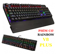 Bàn phím Cơ Rainbow Gear V8 Plus Led