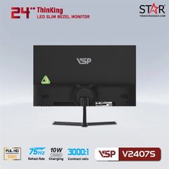 Màn hình LCD VSP 24 inch V2407S tràn viền (23.8