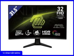 Màn hình LCD cong Gaming 32 inch MSI MAG 32C6X (31.5 inch,1920x1080/VA/250Hz/1ms) - (DisplayPort + 2 HDMI)