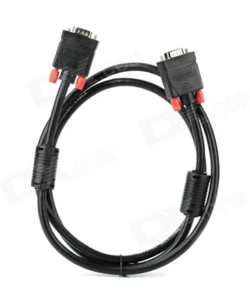 Lot De 3 Câbles VGA 1,5 Mètres - Neufs - Connectique Bleue