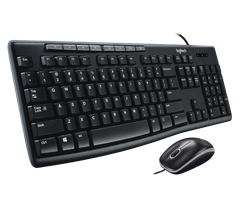 Combo phím chuột có dây Logitech MK 200