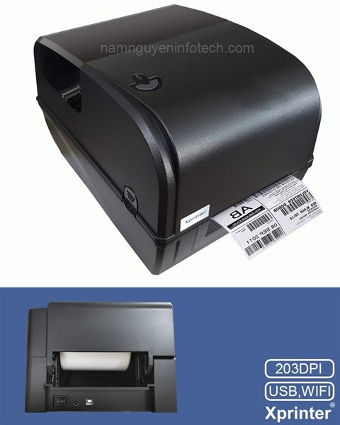Máy in mã vạch XPrinter TT426B (USB + Wifi)