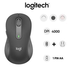 Chuột không dây Logitech M650L Size Lớn (Bluetooth + Wifi)