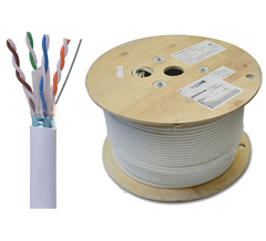 Cáp mạng Cat6A Commscope CS44Z1, Category 6A Cable, 4 pair, 23 AWG, F/UTP, LSZH, 305M, Reel, White