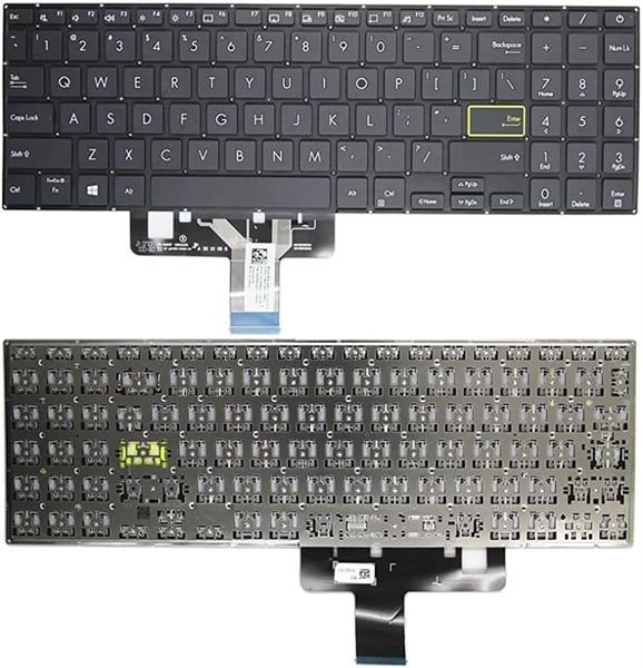 PHÍM ASUS S533 X521 ĐEN (CÓ ĐÈN, BH 6TH)