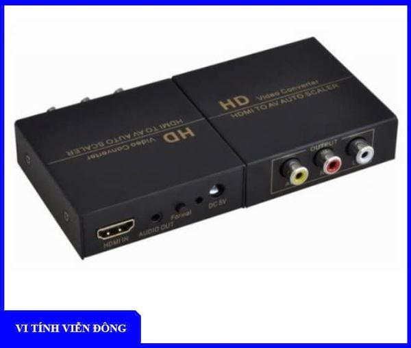 Bộ chuyển Multi HDMI -> AV FJGEAR - FJ HA1308 FJGEAR