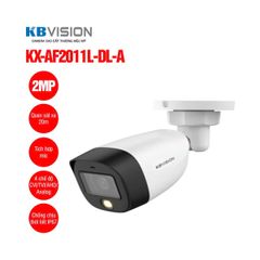 Camera thân HD Analog 2MP KBVISION KX-AF2011L-DL-A-VN (20m,mic,Full color ,Ip6)