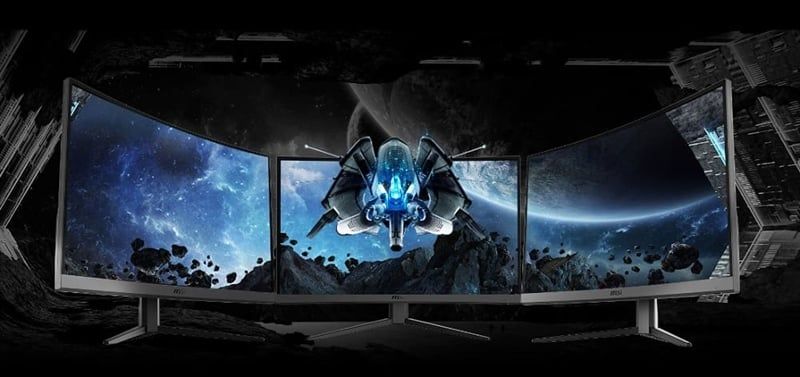 Màn hình LCD MSI Optix G27C4X (1920 x 1080/VA/250Hz/1 x DisplayPort 1.2a, 2 x HDMI)