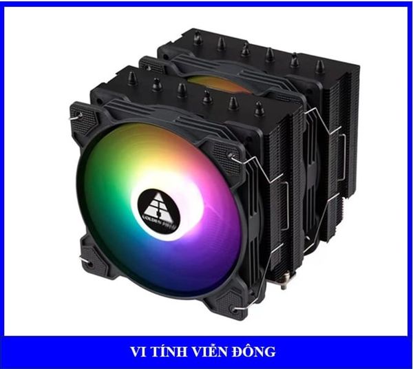Tản nhiệt khí CPU Golden Field Wind Black 2 Fan Led ARGB Sync