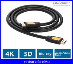 Cáp HDMI 1M hỗ trợ 3D Full HD 4K*2K chính hãng (HD101) Ugreen 10115