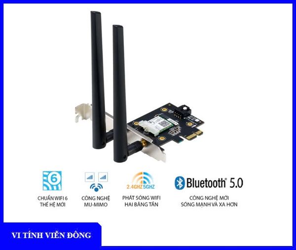 Thiết bị mạng Asus PCE - AX3000 (Tray)