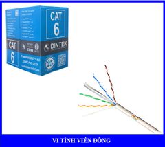 Cáp mạng Dintek Cat 6E UTP (305m)
