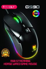 Chuột có dây T-WOLF G590 Led RGB GAME USB ( màu đen )