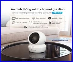Camera Ezviz Xoay 360 CS - H6C Pro 3K (5.0MP) (Đàm thoại 2 chiều, có màu ban đêm)