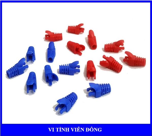 Đầu bọc UTP CAT6 PUDI (Bảo vệ đầu mạng RJ45) (Màu đỏ) - Lẻ